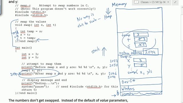 Memory Model for Reference Parameters смотреть онлайн