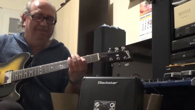 Blackstar Super Fly Mini Bluetooth Guitar Amplifier - overdrive sound check by V.Vasilev - Val смотреть онлайн