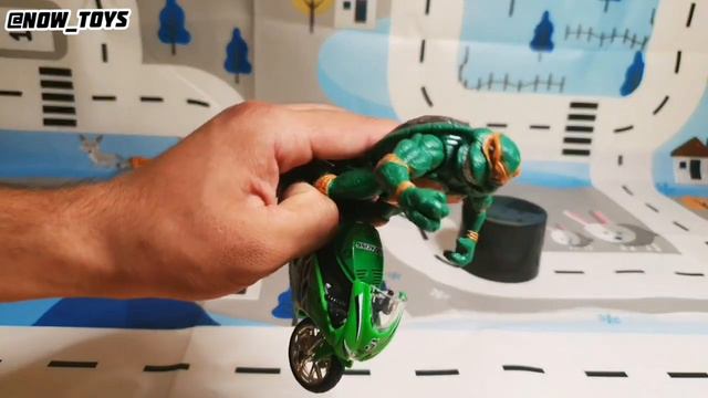 Mutant Mayhem Toys (2023)! | Teenage Mutant Ninja Turtles ride and walk | Bicycles toys for boys смотреть онлайн