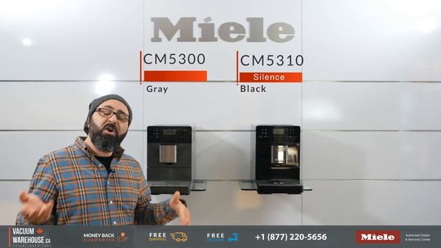Miele CM5300 & CM5310 Coffee Machine Comparison - Vacuum Warehouse Canada