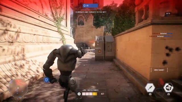 Battlefront 2 Beta B2 Super Battle Droid Gameplay смотреть онлайн