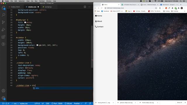 How to Create a Collapsible Sidebar Menu with HTML, CSS, and JavaScript смотреть онлайн
