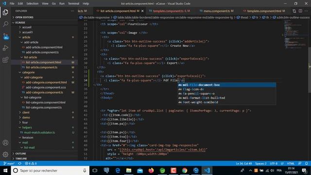 Part 25 Jasper Report Spring Boot PostgreSQL and Angular 12 Part 2 смотреть онлайн