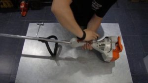 Триммер Stihl FS 38.  Сборка новой мотокосы.