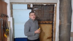 утепление гаражных ворот , пеним металлическую дверь такого еще не было