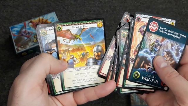 Epic Duels Card Game Two Player Starter Set Unboxing смотреть онлайн
