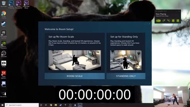 Steam VR Room setup Speedrun WORLD RECORD