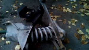Разборка передней подвески Газ 3110 и снятие пружин без съёмника