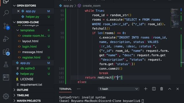 Flask Tutorial #18: Discord Clone - Room Creation (PART 2) смотреть онлайн