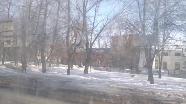 Поездка на трамвае БКМ 62103 °640 по маршруту 8 в Витебске (13.02.2022) смотреть онлайн
