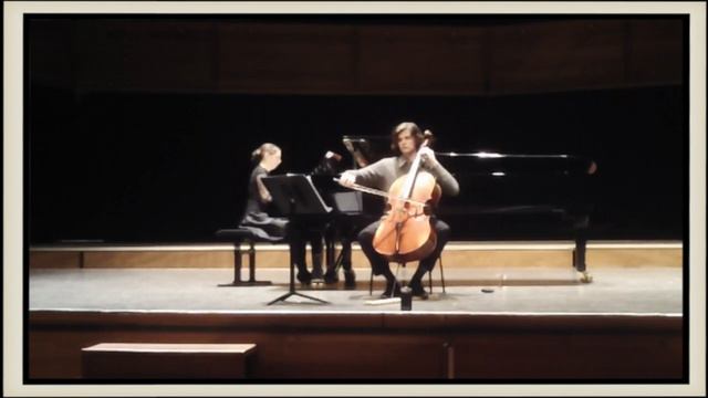 Brahms Cello Sonata in F Major, op. 99, Allegro molto смотреть онлайн
