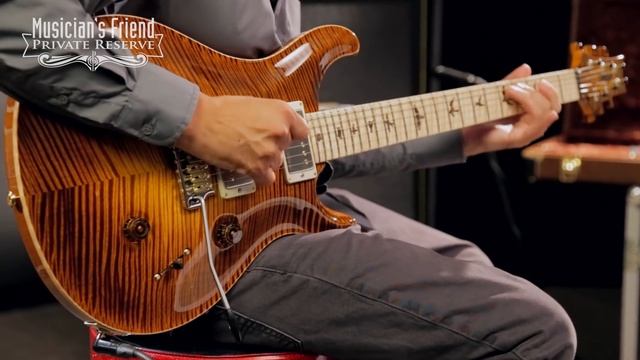 PRS Private Stock Custom 24 Curly Maple Top and Neck Electric Guitar смотреть онлайн