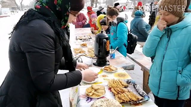 Масленица 2020. Село Чкаловское. смотреть онлайн