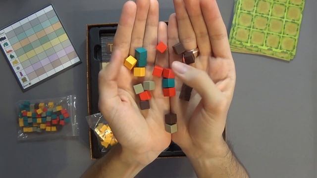 КРОШЕЧНЫЙ ГОРОДА (TINY TOWNS) l Распаковка игры! смотреть онлайн