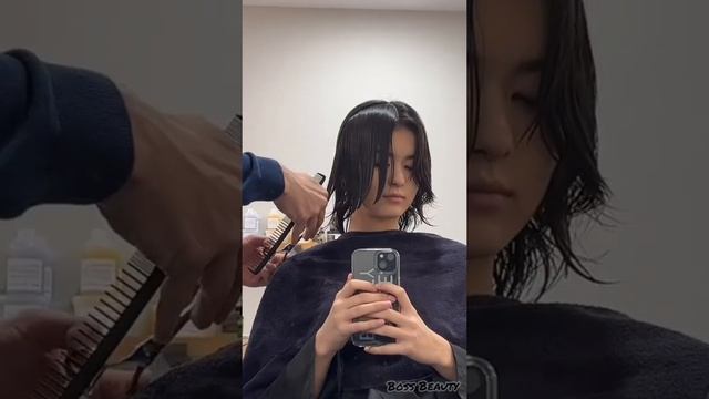 Getting A New TOMBOY Haircut | Fluffy Hair | Wolf Mullet Cut