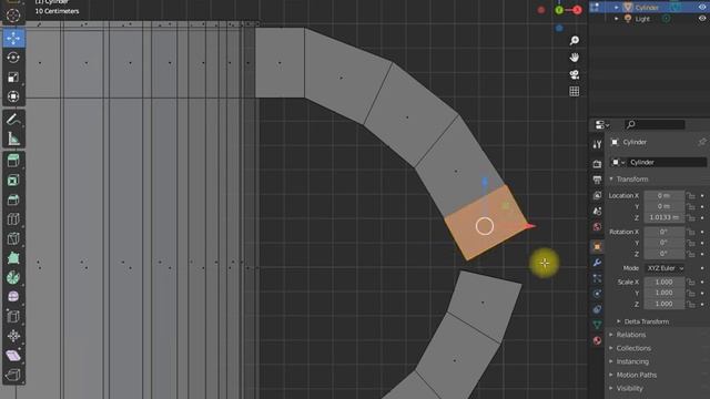 Blender Coffee Mug Modeling and UV mapping Unwrapping смотреть онлайн