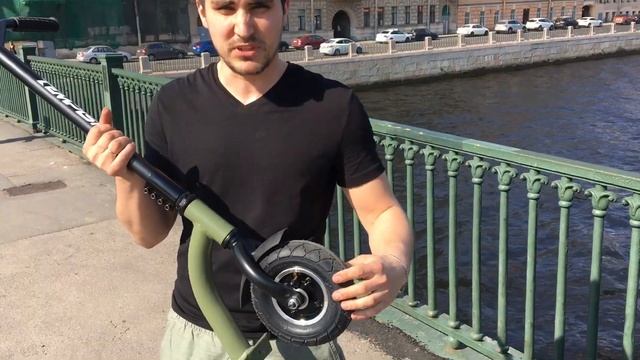 Обзор Дертового самоката на надувных колесах для города DIRT TEMPISH смотреть онлайн