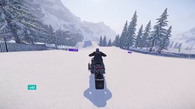 Snowmobiles! | SNOW The Game смотреть онлайн