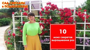 РОЗЫ а САДУ: 10 важных советов по выращиванию и уходу!