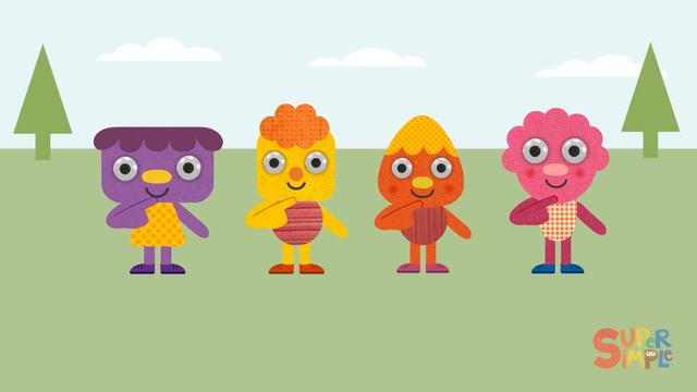 Un Pequeño Dedo | Canciones Infantiles | Super Simple Español смотреть онлайн