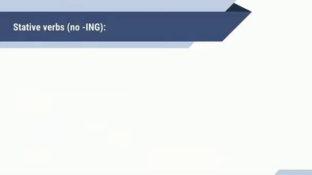 81 Stative Verbs смотреть онлайн