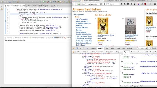 Multithreaded Web Scraping With Pagination Using Java and JSoup With CSV as Input and Output смотреть онлайн