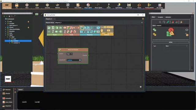 VR Training Builder #4 (Node Grab Events - Apply SceneState Response) смотреть онлайн