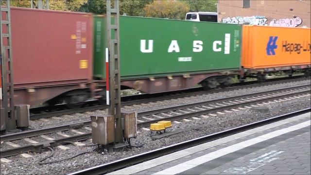 Güterzüge Teil 11 Hamburg - Harburg+ neuer Metronom zug jede menge 152 loks 187 145 150 185 189 смотреть онлайн