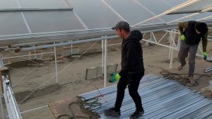 Остекление теплицы 4-го поколения!!!