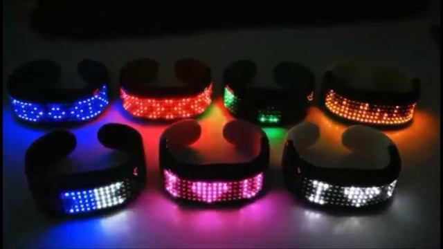 LED дисплей браслет смотреть онлайн