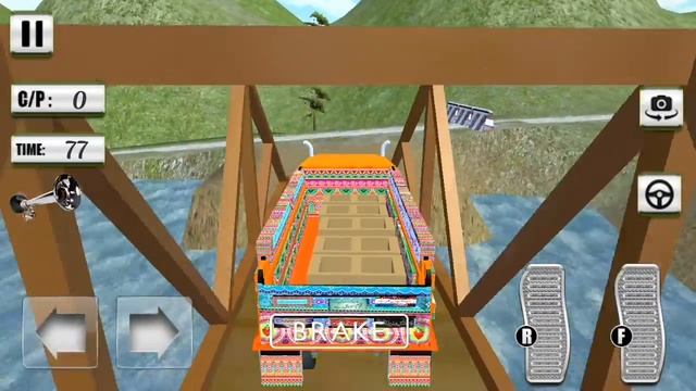 Indian cargo truck driving simulator android gameplay | Indian cargo truck driving games | смотреть онлайн