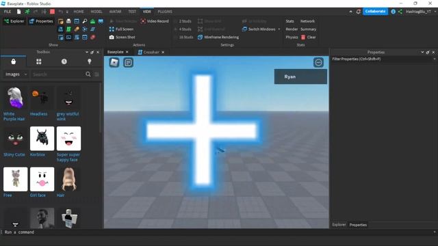 How To A CUSTOM CROSSHAIR (Roblox Studio) смотреть онлайн