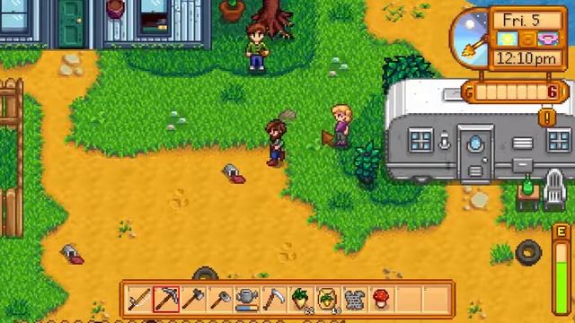 Stardew Valley Esp 4: Learning how to swordfight смотреть онлайн