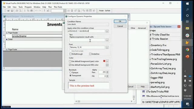 VFP Tips and Tricks смотреть онлайн
