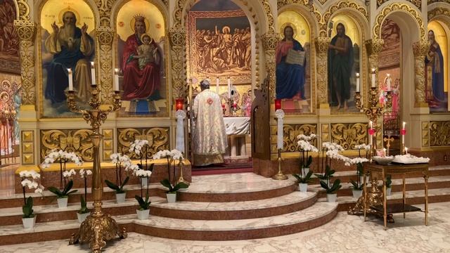 Orthros & Divine Liturgy (Sunday of the Paralytic) - Sunday, May 15, 2022 смотреть онлайн