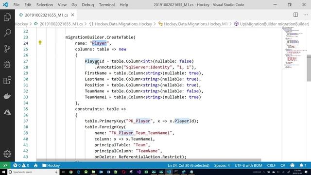 ASP.NET Code 3.0 Code First Development with EF 3.0, VS Code and SQL Server running in Docker. смотреть онлайн