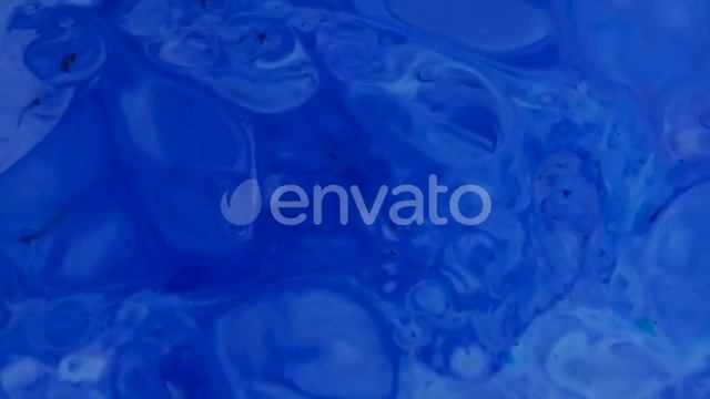 Abstract Blue Color Reactions Of Chemical Dyes | Stock Footage - Envato elements смотреть онлайн