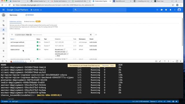 Stephen Grider's Docker/Kubernetes course смотреть онлайн