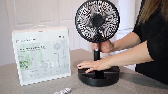 UNBOXING: Primevolve Portable Fan Review 2022 | Rechargeable USB Personal Floor Fan