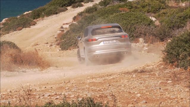2019 Porsche Cayenne Turbo - Palladium Metallic смотреть онлайн