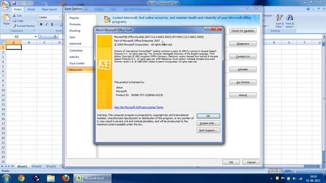 How to Check MS Office Version and Edition in MS Office 2007 смотреть онлайн