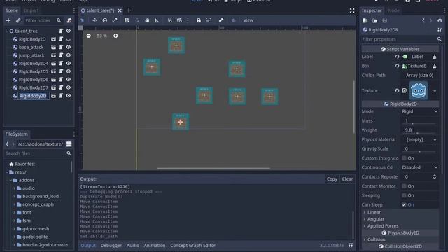 Godot - skill tree system first show смотреть онлайн