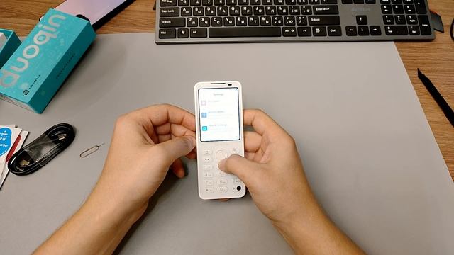 QIN F21 PRO - КНОПОЧНАЯ СМАРТФОН ЗВОНИЛКА смотреть онлайн