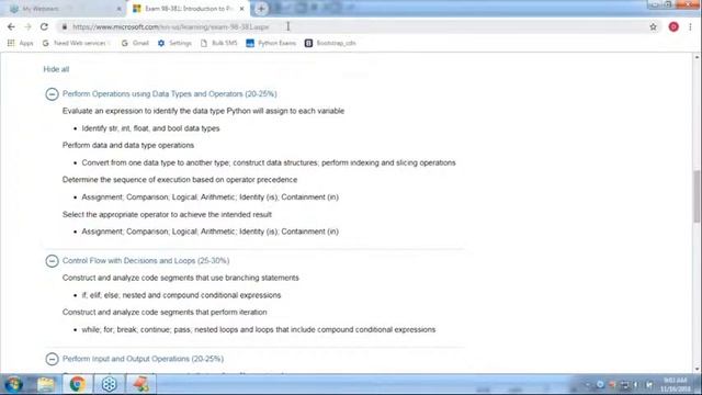 Microsoft Python Certification Exam (98-381)YouTube Live Stream by Durga Sir @ 8:00PM смотреть онлайн