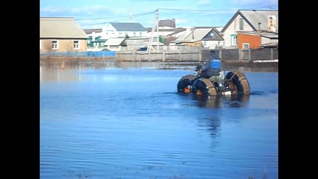 самодельный снегоход на воде 2011 смотреть онлайн