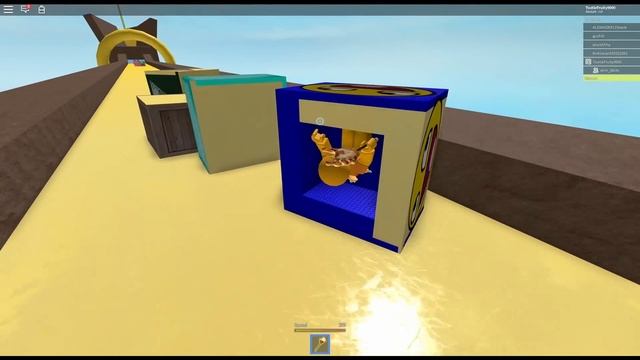 HOT LAVA Water Slides!!! (Roblox) смотреть онлайн