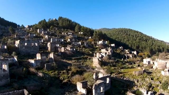 Kayaköy, Fethiye. An Abandoned Anatolian Greek Village That Was Left 100 Years Ago