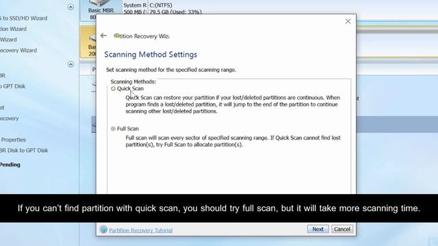 Восстановление потерянного раздела в Windows с помощью MiniTool Partition Wizard смотреть онлайн