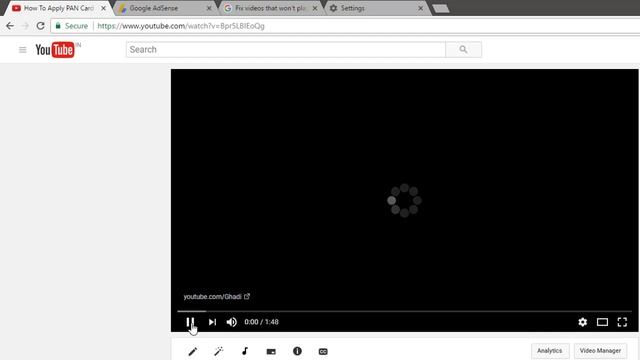 Youtube videos are not playing in web browser on PC смотреть онлайн
