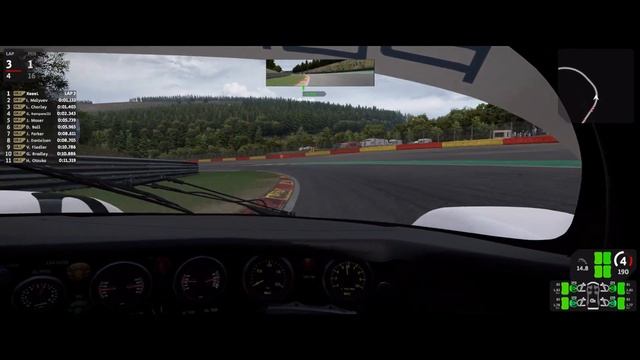 Automobilista 2 - Porsche 962C - SPA - Fanatec CSL DD + H Shifter смотреть онлайн